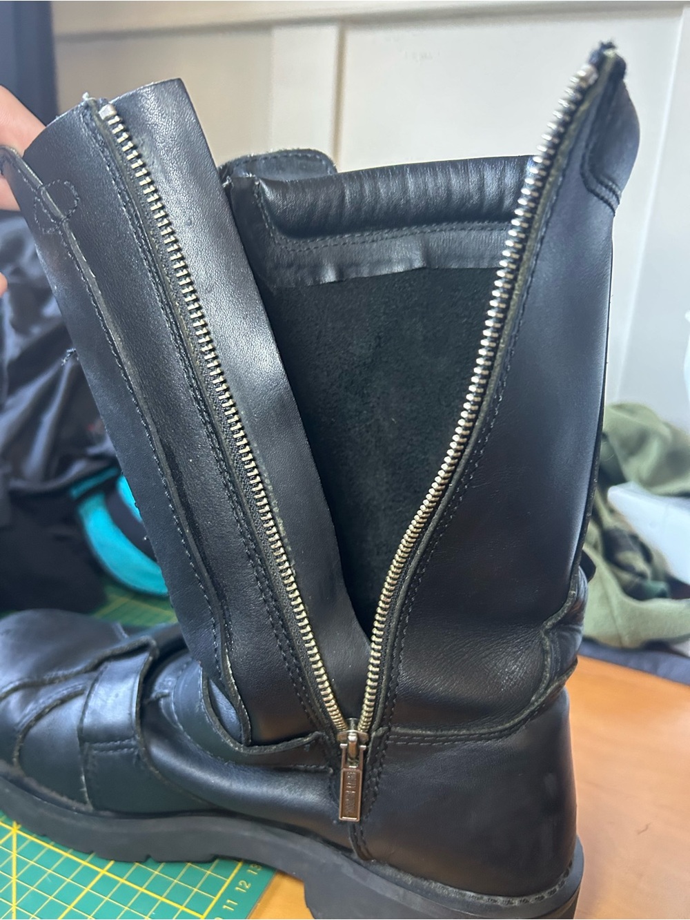 Vintage Harley Davidson “Defender” moto boots - Picture 5 of 16